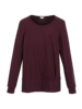 Shirt Langarm, burgund, Vorderseite