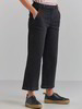 Culotte Jeans, black washed denim