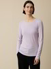 Langarmshirt aus Bio Wolle, orchidee