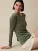 Langarmshirt aus Bio Wolle, kleeblatt