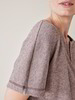 Shirt Kurzarm, 80 % Bio Baumwolle, 20 % Bio Wolle, rosenholz melange