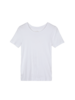 Shirt aus Bio-Baumwolle, weiss