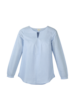 Bluse, hellblau chambrey