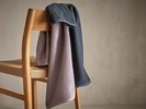 Duschtuch Perlfang, schiefer und amethyst