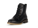 Stiefelette aus Bio Leder, schwarz