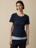 T-Shirt aus Bio-Baumwolle, mitternachtsblau