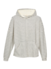 Sweathoody, 78 ringel offwhite/dunkelblau