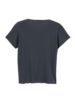 Shirt-Kurzarm-Ajour, graublau