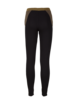 Leggings Schwarz Rückansicht