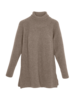 Pullover-Turtleneck, hasel melange