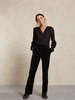 Samthose, schwarz