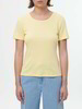 T-Shirt aus Bio-Baumwolle, zitronensorbet