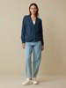 Strickjacke aus Bio Baumwolle, nachtschatten blau