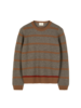 Pullover aus Yakwolle, Kamelhaar und Wolle, yak/kamel ringel