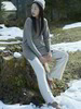 Longpullover & Mütze in Hasel Melange, Hose Macchiato