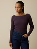 Langarmshirt aus Bio Baumwolle, ringel aubergine