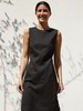 Kleid-Wolle, schwarz