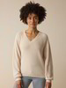 Pullover aus Bio-Baumwolle, creme