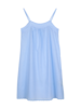 Nachthemd aus Bio-Baumwolle, himmelblau