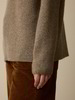 Pullover aus Yak und Kamelhaar, yak fischgrat hasel/kamel