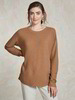 Pullover-Loose Fit, cognac