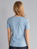 T-Shirt, jeans blau