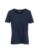 Grüne Erde T-Shirt in dunkelblau Vorderseite
