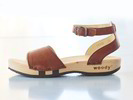 Ledersandale cognac