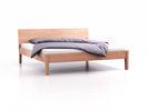 Bett Alpina mit Betthaupt, 200 x 210 cm, Buche