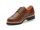 Lederschuh-Budapester, 16 cognac