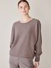Pullover Langarm, walnuss melange
