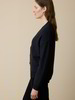 Strickjacke aus Bio-Baumwolle und Wolle, navy