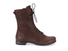 Schnürschuh schokolade Seitenansicht