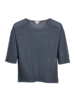 Shirt-Halbarm, dunkelblau