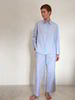 Pyjamahemd, silberblau