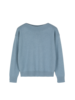 Pullover aus Alpakawolle, 29 taubenblau