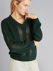 Pullover-Langarm, smaragd