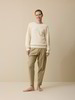 Sweatshirt aus Bio Baumwolle, natur