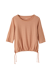  3/4 Arm Shirt, apricot 