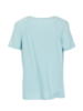 T-Shirt aqua,  Rückansicht