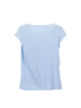 Shirt Kurzarm Hellblau, Rückansicht