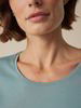 Langarmshirt aus Bio-Baumwolle, seeblau