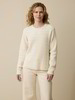 Pullover aus Bio-Baumwolle und Wolle, natur