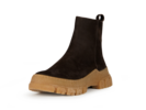 Stiefelette aus Bio Leder, mokka