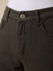 Hose aus Bio-Baumwolle, black olive