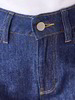 Jeans weites Bein, 100% Bio-Baumwolle, dark denim