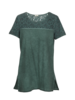 Shirt Kurzarm Dunkelgrün Vorderansicht