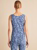 Top, floraldruck schiefer