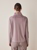 Sweatshirt Langarm, 100 % Bio Baumwolle, deep mauve