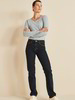 Jeans-straight leg, dark denim